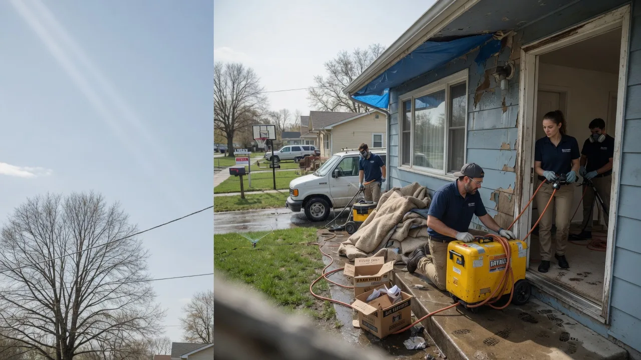 Basement Flood Cleanup in Bertrand, MO near me